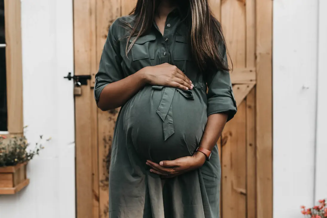 photographie d'une femme enceinte